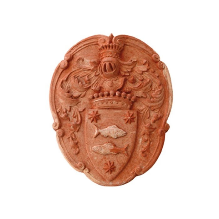 Terracotta Fish Crest